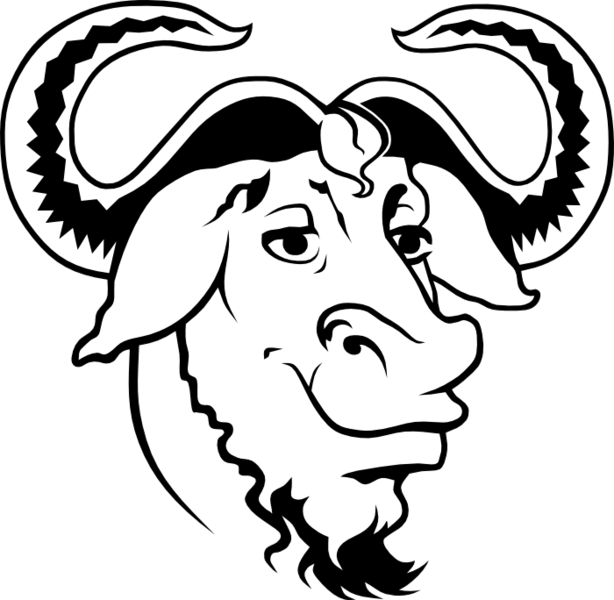 GNU software logo